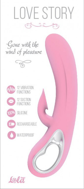 Вибратор Love story Gone with the wind of pleasure - 21 см. Вибратор Love story Gone with the wind of pleasure - 21 см.