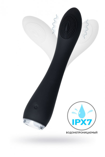 Черный вбратор PPP SHIO-PRO - 21 см. Черный вбратор PPP SHIO-PRO - 21 см.