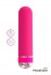 Розовый нереалистичный мини-вибратор Mastick Mini - 13 см.