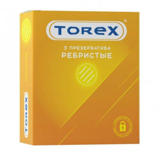 Текстурированные презервативы Torex "Ребристые" - 3 шт.