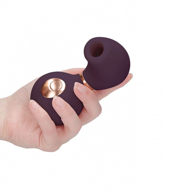 Фиолетовый клиторальный вакуум-волновой массажер Irresistible Invincible Фиолетовый клиторальный вакуум-волновой массажер Irresistible Invincible