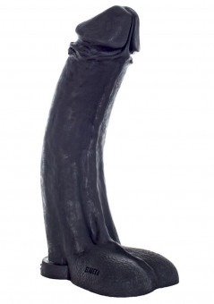 Черный фаллоимитатор-гигант "Мистер Большой" - 45 см.