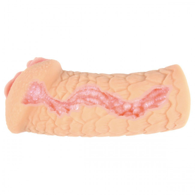 Реалистичный мастурбатор-вагина Elegance с двойным слоем материала Реалистичный мастурбатор-вагина Elegance с двойным слоем материала