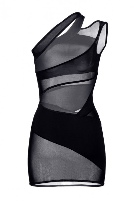 Облегающее платье с открытым плечом Облегающее платье с открытым плечом