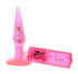 Розовая анальная пробка с выносным пультом - 14 см. Розовая анальная пробка с выносным пультом - 14 см.