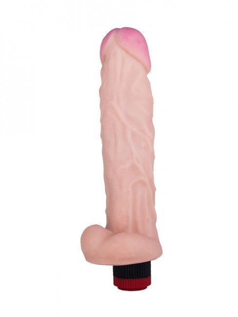 Вибромассажер из киберкожи №51 - 25,5 см. Вибромассажер из киберкожи №51 - 25,5 см.