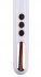 Белый жезловый вибратор Wand Vander - 33,5 см.