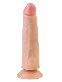 Реалистичный вибратор на присоске №3 - 17 см.