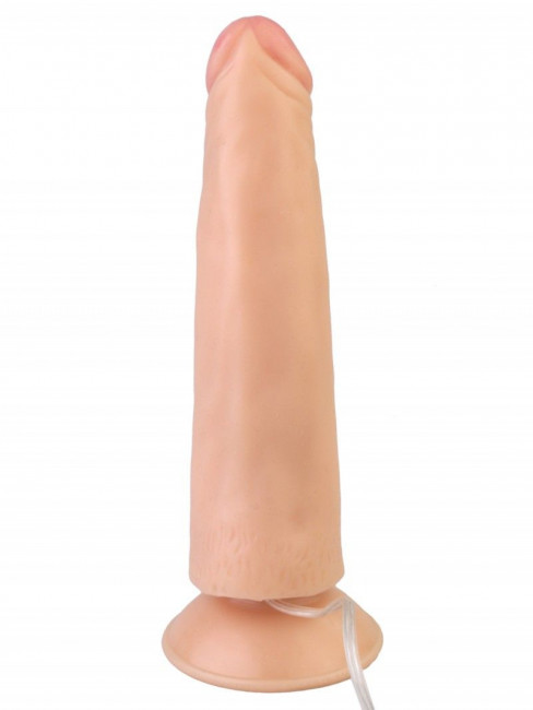 Реалистичный вибратор на присоске №3 - 17 см. Реалистичный вибратор на присоске №3 - 17 см.