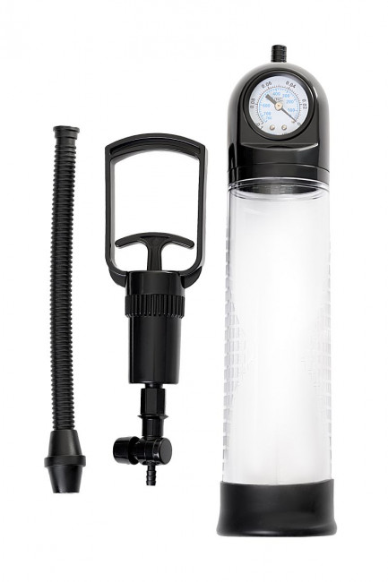 Мощная вакуумная помпа с манометром Мощная вакуумная помпа с манометром