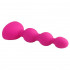 Розовый анальный вибростимулятор Anal Beads S - 14,5 см. 