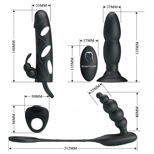 Стильный набор секс-игрушек Master Hunter Стильный набор секс-игрушек Master Hunter