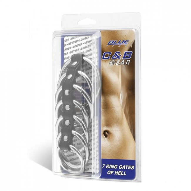 Хомут на пенис из 7 колец 7 Ring Gates Of Hell