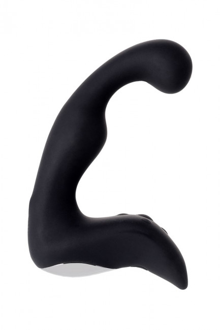 Чёрный изогнутый вибростимулятор простаты Erotist Чёрный изогнутый вибростимулятор простаты Erotist