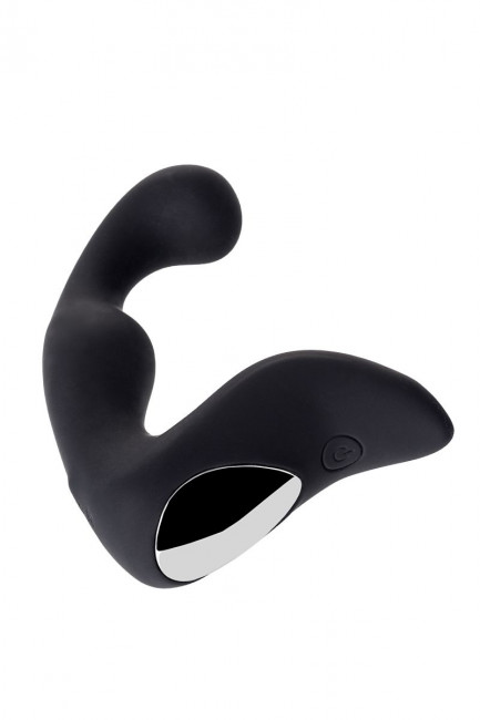 Чёрный изогнутый вибростимулятор простаты Erotist Чёрный изогнутый вибростимулятор простаты Erotist