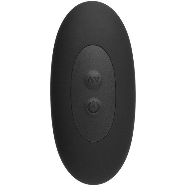 Черный полый вибрострапон с пультом BE Risque - 20,32 см. Черный полый вибрострапон с пультом BE Risque - 20,32 см.