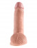 Фаллоимитатор с мошонкой 7" Cock with Balls на присоске - 18.00