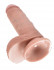 Фаллоимитатор с мошонкой 7" Cock with Balls на присоске - 18.00