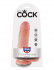 Фаллоимитатор с мошонкой 7" Cock with Balls на присоске - 18.00