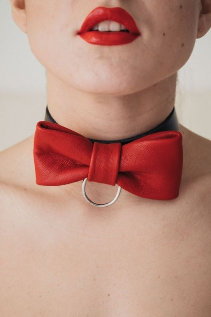 Эффектный ошейник с бабочкой Эффектный ошейник с бабочкой