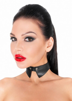 Черный чокер "Анжелика"