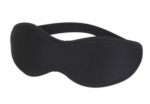 Неопреновая черная маска на глаза