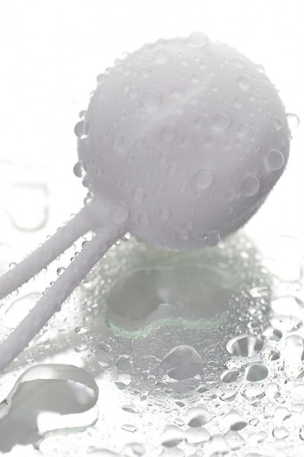 Белый вагинальный шарик LILY Белый вагинальный шарик LILY