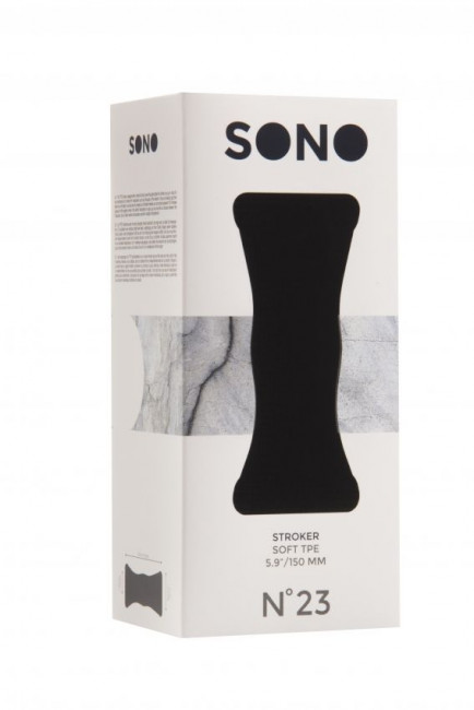 Чёрный мастурбатор-труба Stroker No.23 Чёрный мастурбатор-труба Stroker No.23