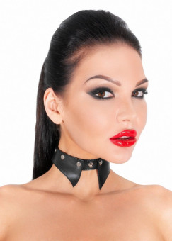 Черный чокер "Магдалина"