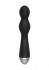 Чёрный вибратор с электростимуляцией E-Stimulation G-spot Vibrator - 19,5 см.