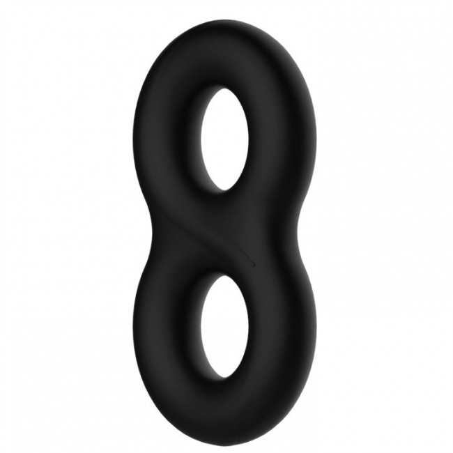 Двойное эластичное эрекционное кольцо Super Soft Silicon