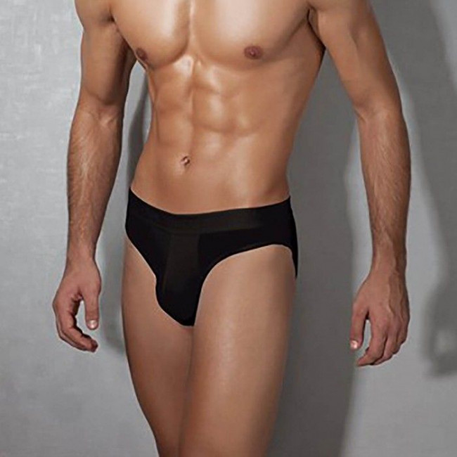 Классические однотонные мужские трусы-слипы Классические однотонные мужские трусы-слипы