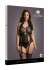 Непрозрачный боди-комбинезон Lace Suspender Bodystocking