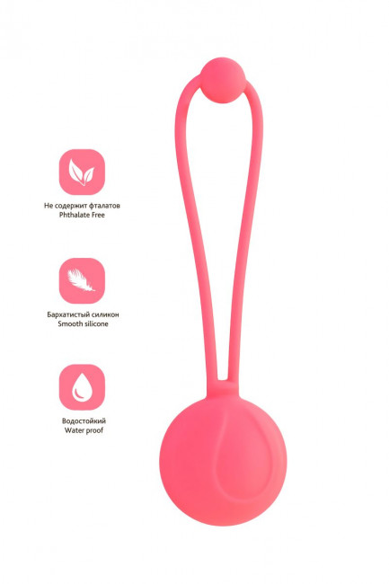 Коралловый вагинальный шарик ROSY Коралловый вагинальный шарик ROSY