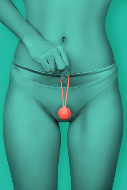 Коралловый вагинальный шарик ROSY Коралловый вагинальный шарик ROSY