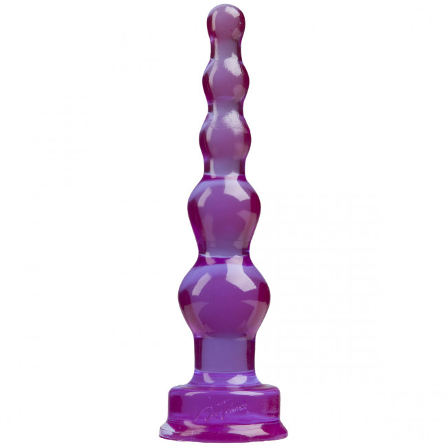 Фиолетовая анальная ёлочка SpectraGels Purple Anal Tool - 17,5 см.