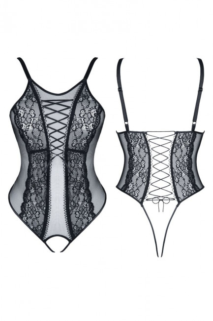 Боди с доступом и шнуровкой Margot