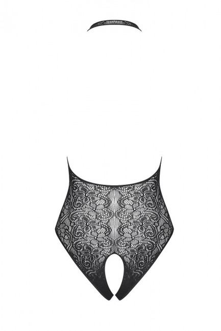 Эластичное ажурное тедди с открытой спинкой и доступом Эластичное ажурное тедди с открытой спинкой и доступом