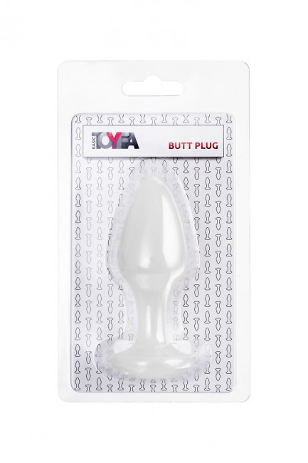 Белая акриловая анальная втулка - 9,5 см. Белая акриловая анальная втулка - 9,5 см.