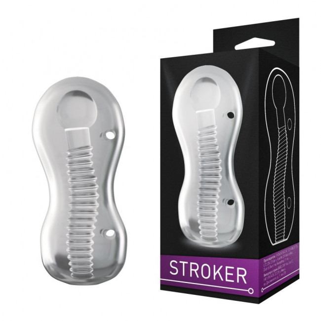 Прозрачный мастурбатор STROKER №5 Прозрачный мастурбатор STROKER №5