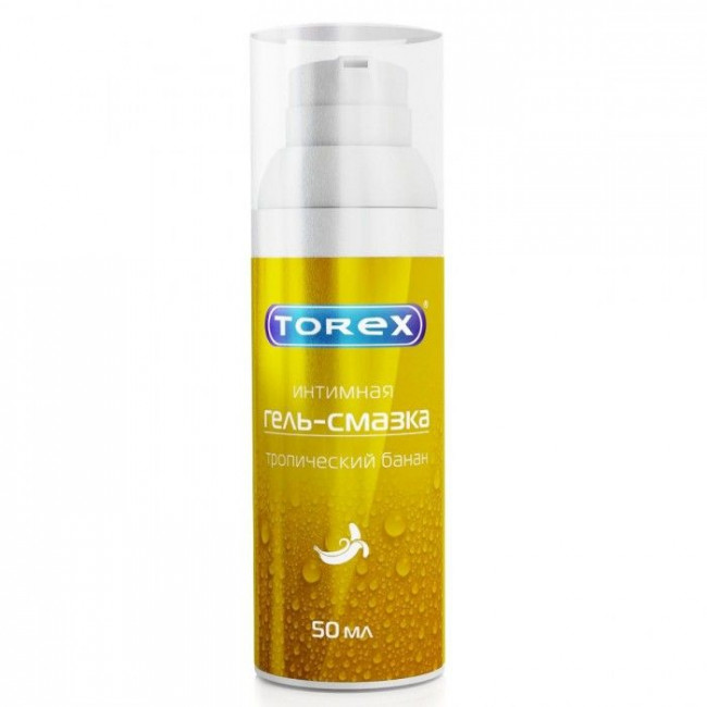 Гель-смазка на водной основе Torex "Тропический банан" - 50 мл.