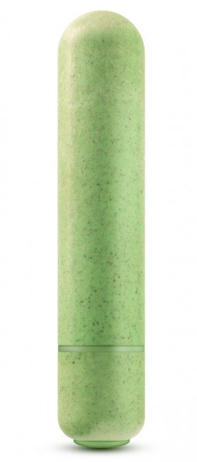 Салатовая вибропуля Eco Bullet