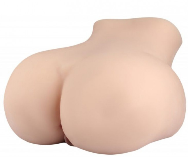 Телесный мастурбатор с двумя любовными отверстиями Телесный мастурбатор с двумя любовными отверстиями