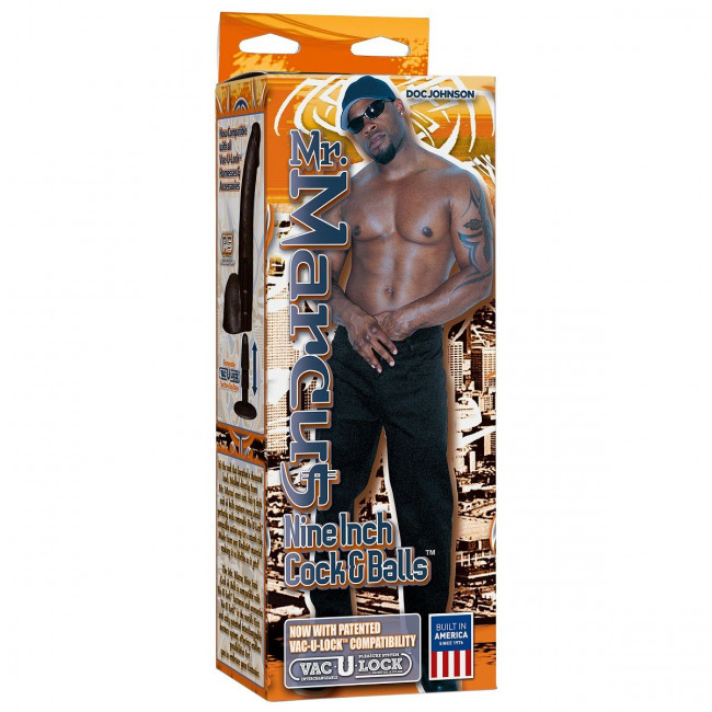 Реалистичный фаллоимитатор Mr. Marcus' 9" R5 Cock & Balls - 22,86 см. Реалистичный фаллоимитатор Mr. Marcus' 9" R5 Cock & Balls - 22,86 см.