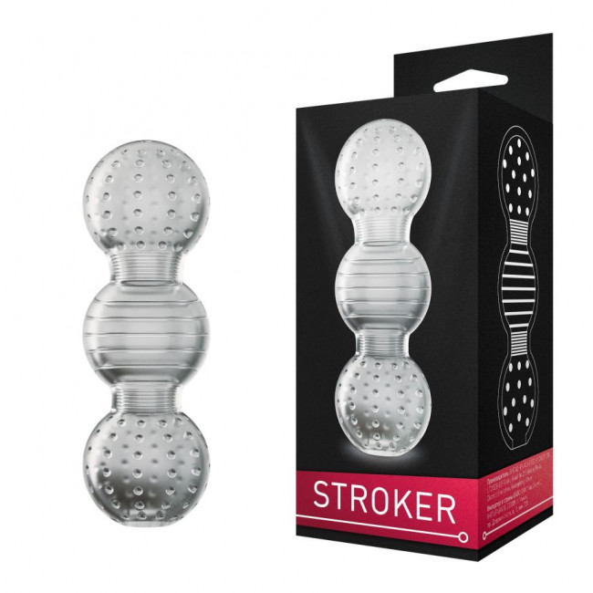 Прозрачный мастурбатор STROKER №4 Прозрачный мастурбатор STROKER №4