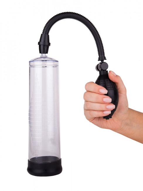 Прозрачная вакуумная помпа с грушей Прозрачная вакуумная помпа с грушей