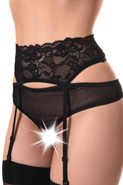 Эротические трусики-пояс c высокой посадкой