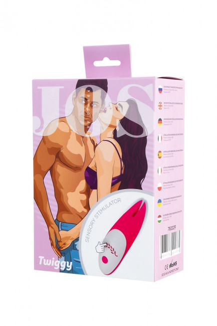 Розовый вибромассажер JOS Twiggy Розовый вибромассажер JOS Twiggy