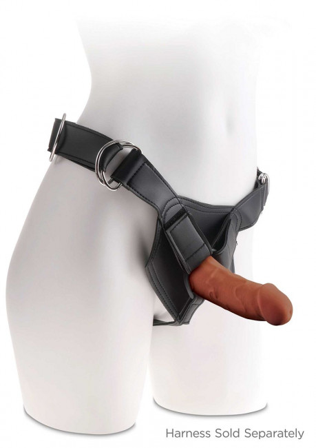 Коричневый фаллоимитатор на присоске 6" Triple Density Cock - 18,4 см. Коричневый фаллоимитатор на присоске 6" Triple Density Cock - 18,4 см.