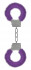 Пушистые фиолетовые наручники OUCH! Purple 